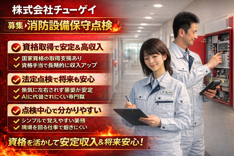 株式会社チューゲイの求人・転職情報