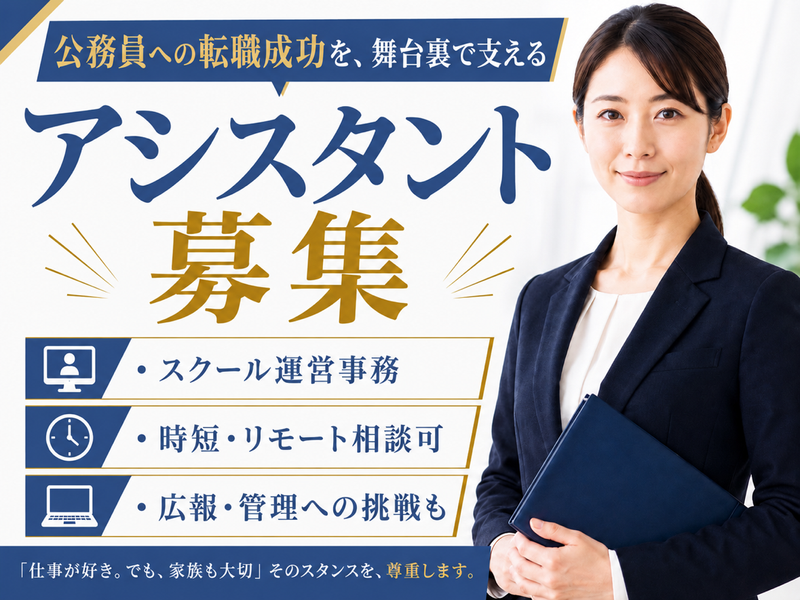 公務員面接の突破校の求人・転職情報