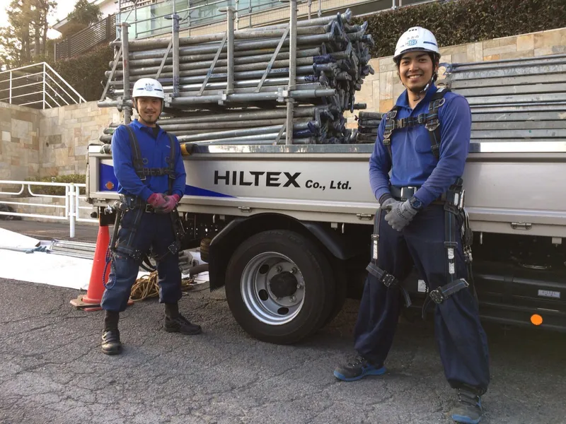 株式会社HILTEX 静岡第一・二機材センターの求人・転職情報／鳶職のイメージを覆す!ゼロから手に職つける足場組立スタッフ｜はたらいく