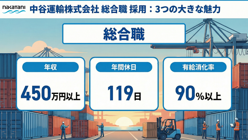 中谷運輸株式会社の求人・転職情報