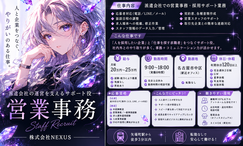 株式会社NEXUSの求人・転職情報