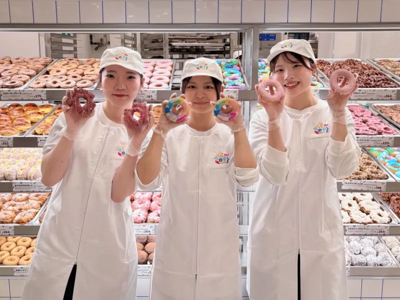 JACK IN THE DONUTS 9月北千住駅に新規オープン!の求人・転職情報