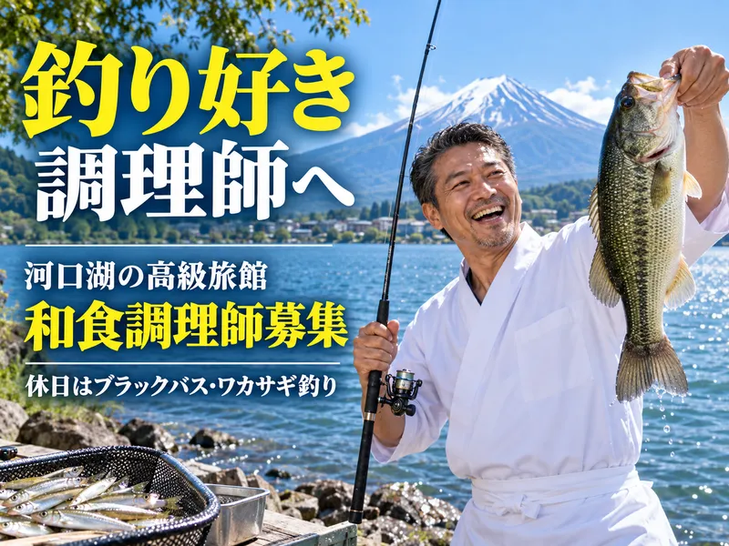 河口湖温泉寺 露天風呂の宿 夢殿の求人・転職情報