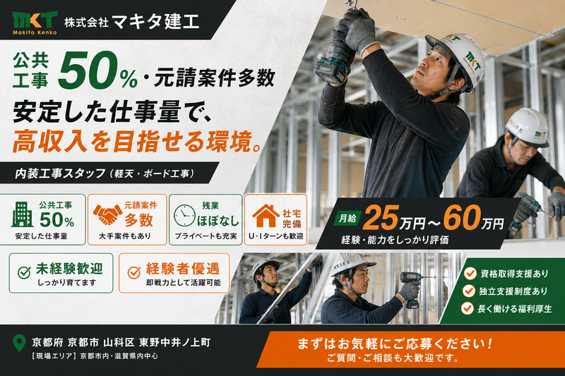 （株）マキタ建工の求人・転職情報