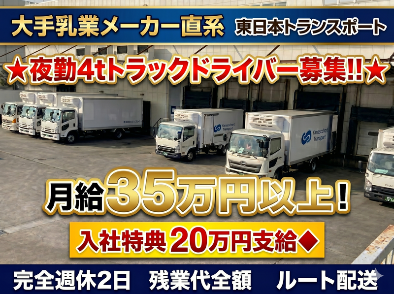 株式会社東日本トランスポートの求人・転職情報