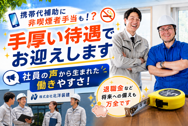 株式会社北洋装建の求人・転職情報