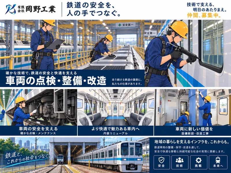 有限会社岡野工業の求人・転職情報