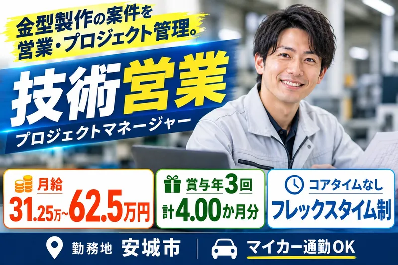 株式会社サンワ金型の求人・転職情報