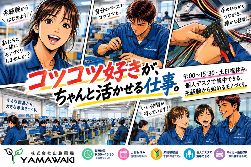 株式会社山脇電機のアルバイト・バイト求人情報
