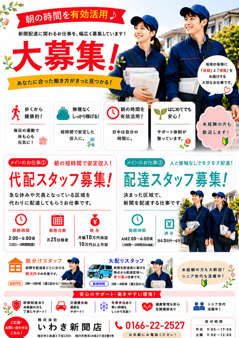 株式会社　岩城新聞店