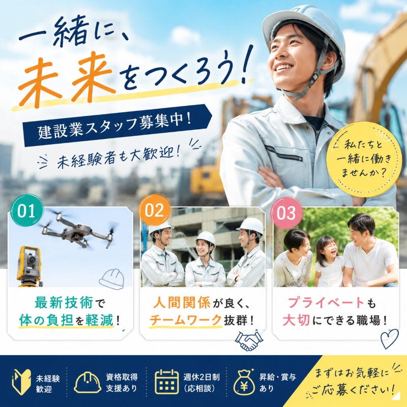 株式会社種市建業の求人・転職情報