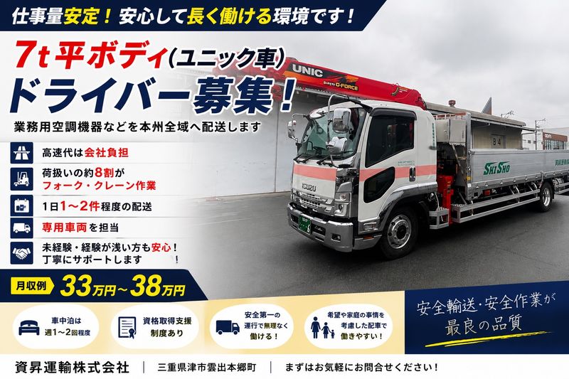 資昇運輸株式会社の求人・転職情報