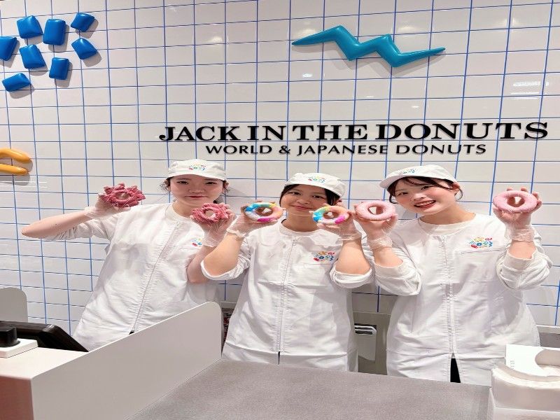 JACK IN THE DONUTS 10月天神地下街にNEWOPEN!の求人・転職情報