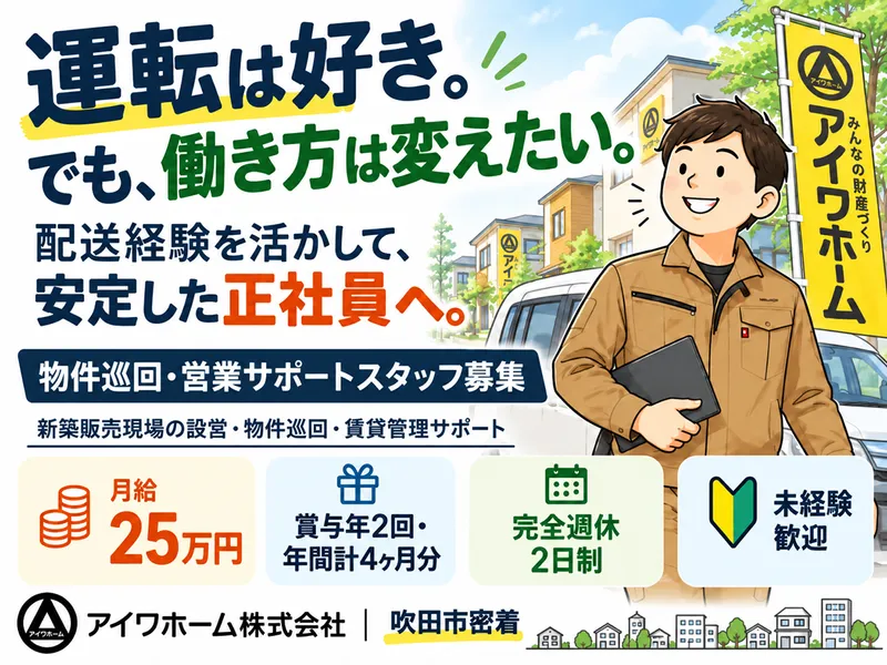 アイワホーム株式会社の求人・転職情報