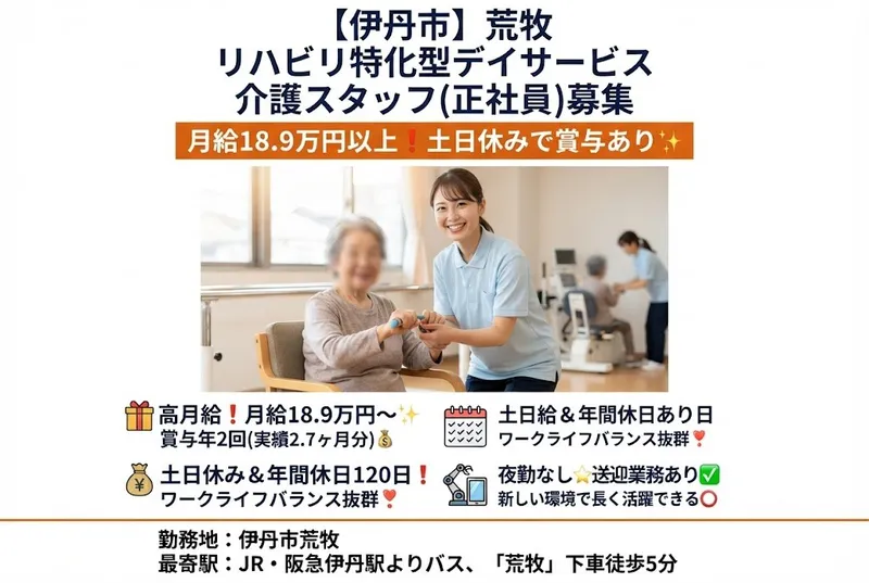 社会福祉法人伊丹市社会福祉事業団の求人・転職情報