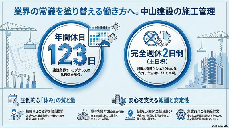 中山建設株式会社の求人・転職情報