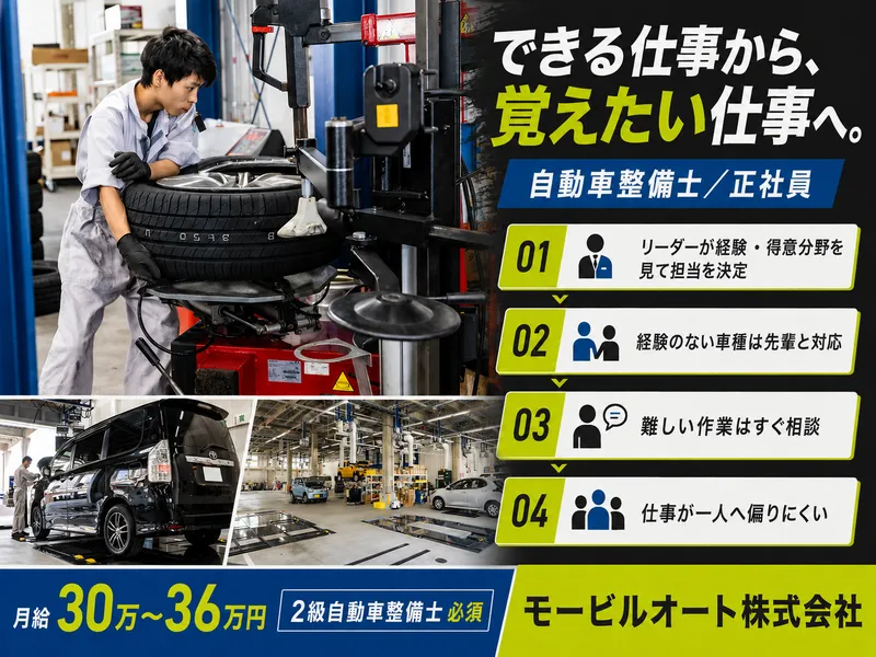 モービルオート株式会社の求人・転職情報