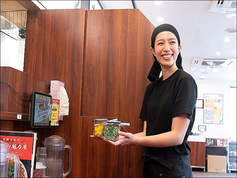 ラーメン魁力屋 イオンモール日の出店の求人・転職情報