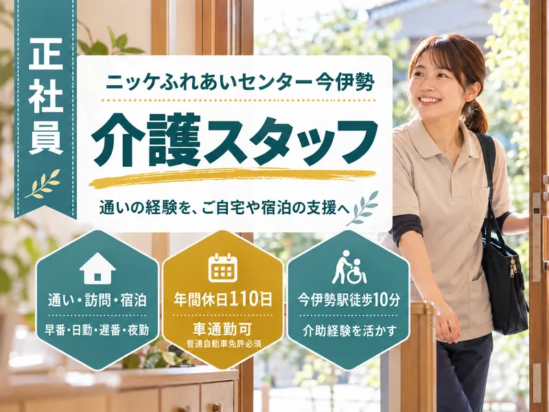 ニッケふれあいセンター今伊勢のアルバイト・バイト求人情報