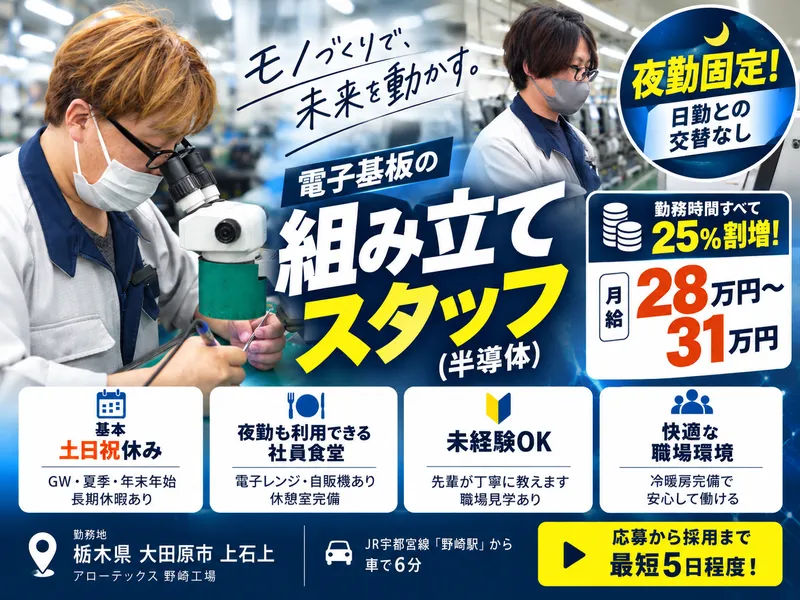 株式会社アローテックスの求人・転職情報