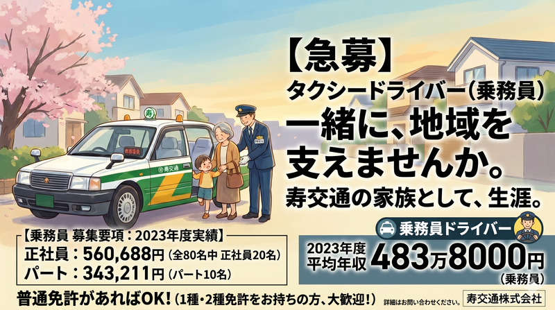 寿交通株式会社の求人・転職情報