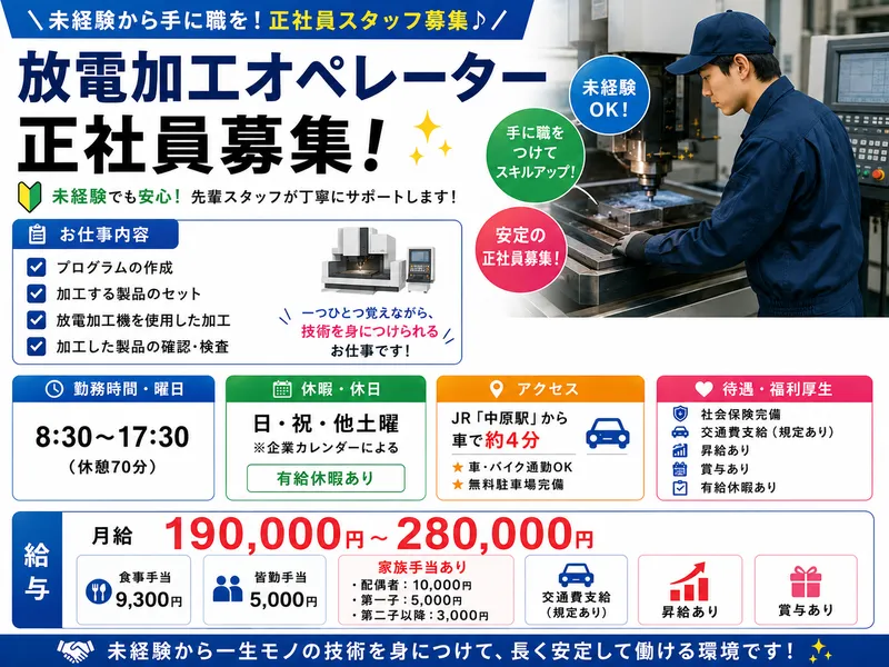 三鷹精工株式会社 佐賀事業部の求人・転職情報