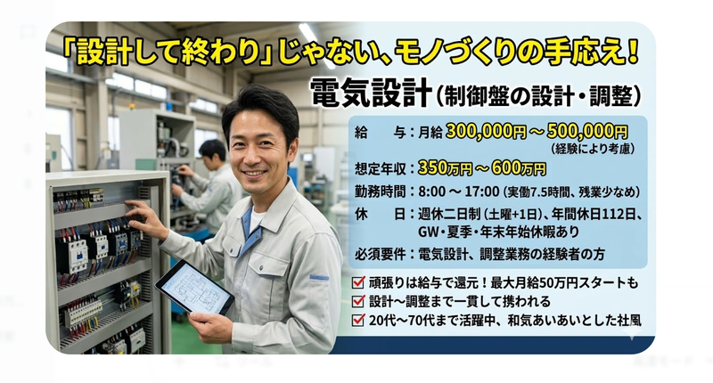 有限会社愛三電気工業の求人・転職情報