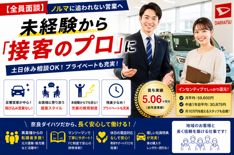 奈良ダイハツ株式会社-0006の求人・転職情報