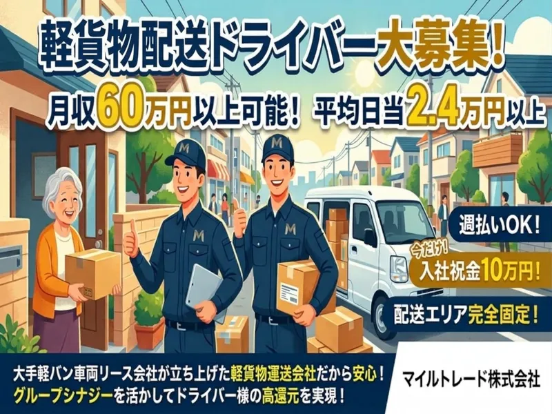 マイルトレード株式会社の求人・転職情報