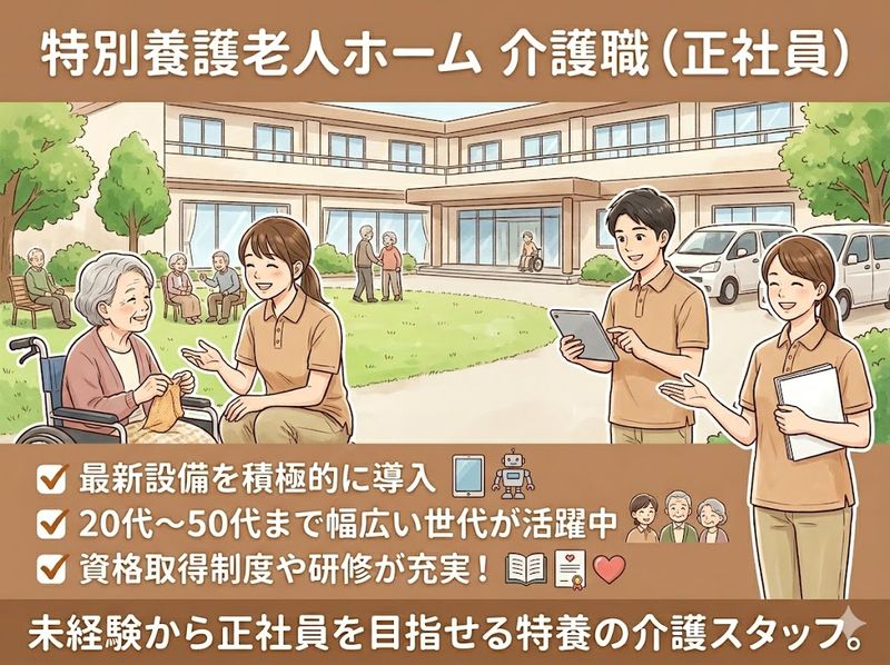 特別養護老人ホームしあわせの求人・転職情報
