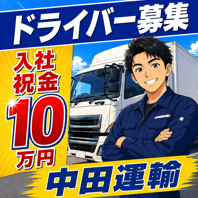 株式会社中田運輸の求人・転職情報
