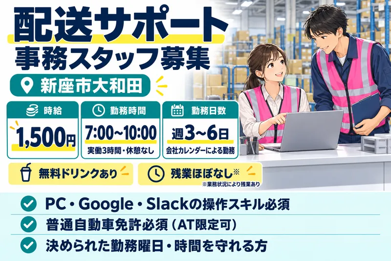 有限会社神山新聞店のアルバイト・バイト求人情報