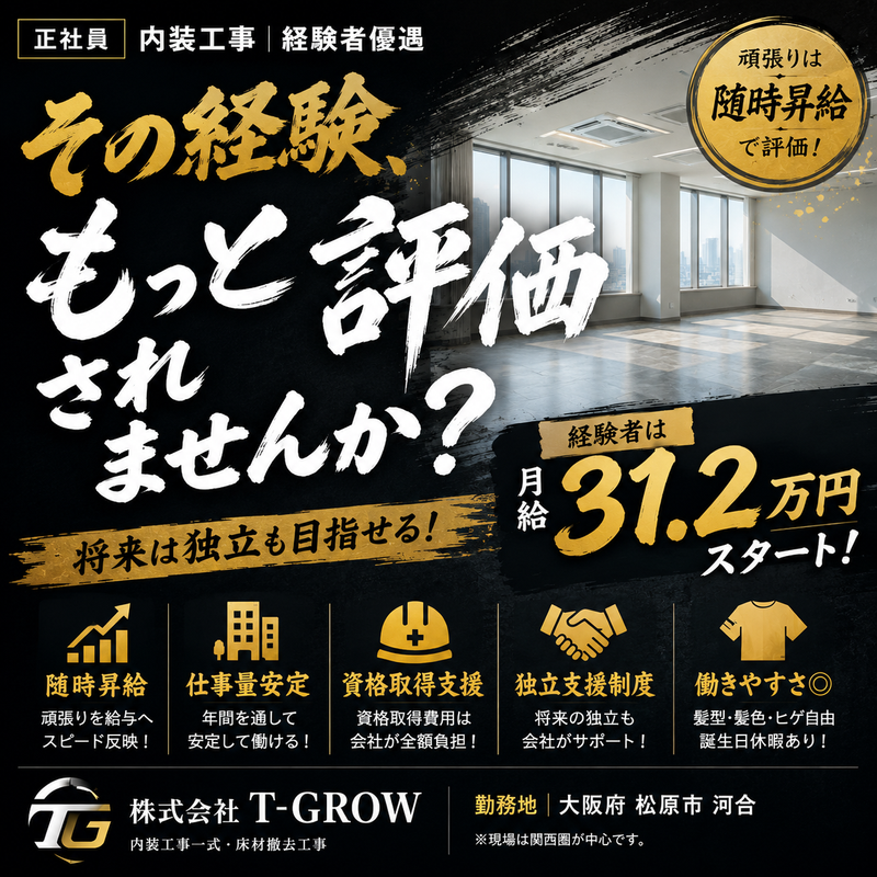 株式会社Ｔ‐ＧＲＯＷの求人・転職情報