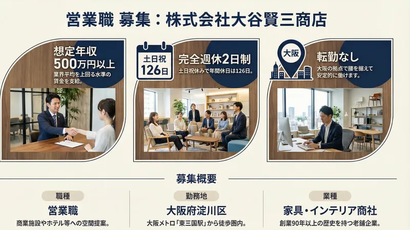 株式会社大谷賢三商店の求人・転職情報