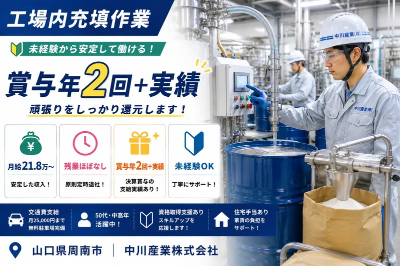 中川産業株式会社の求人・転職情報
