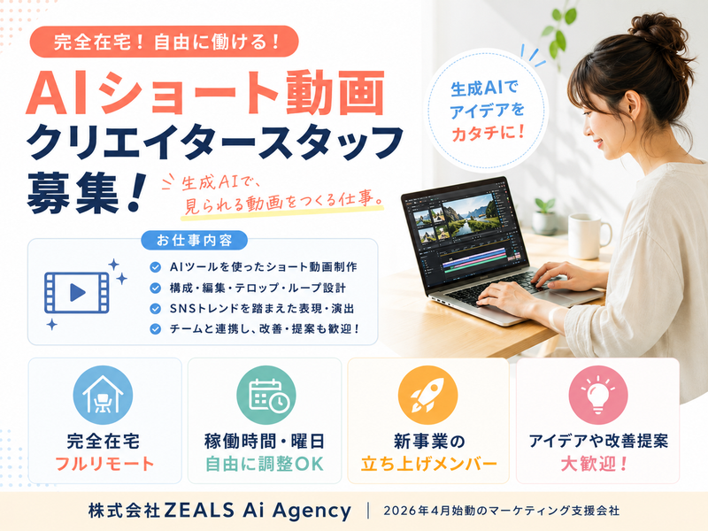 株式会社ZEALS AI Agencyの求人・転職情報