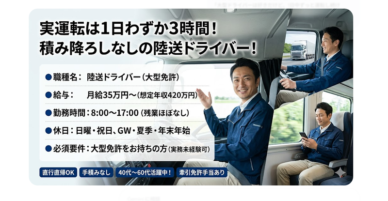 日成陸送株式会社の求人・転職情報