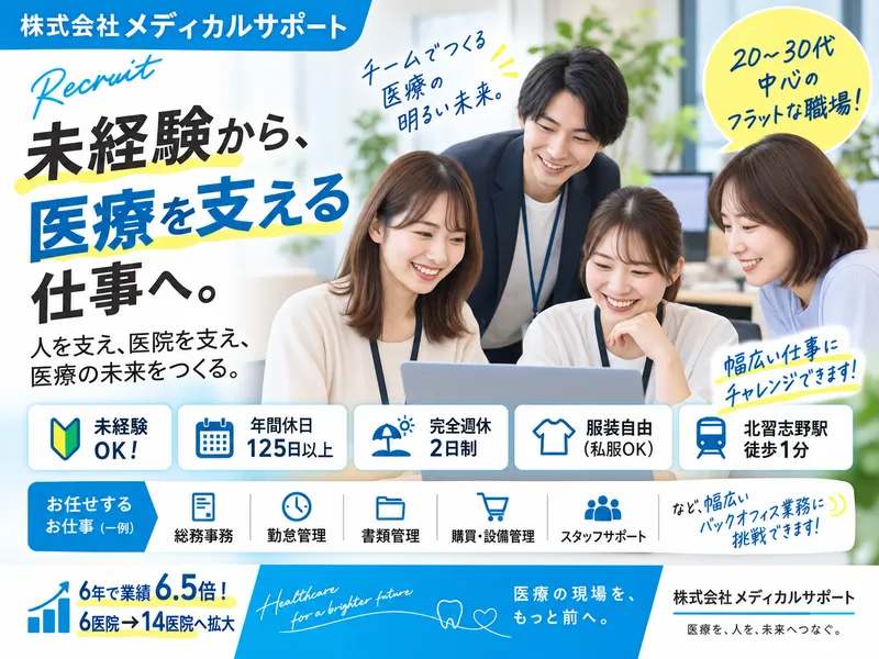 株式会社メディカルサポートの求人・転職情報