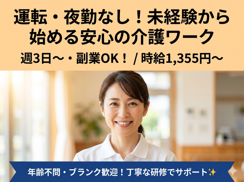 社会福祉法人秀峰会 磯風の謡 デイサービスセンターのアルバイト・バイト求人情報