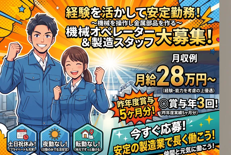 株式会社竹田鉄工所の求人・転職情報