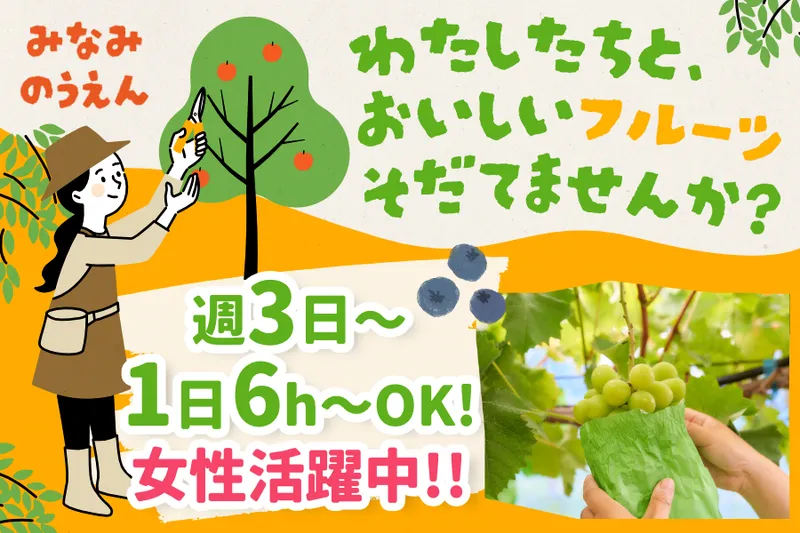 株式会社南農園のアルバイト・バイト求人情報