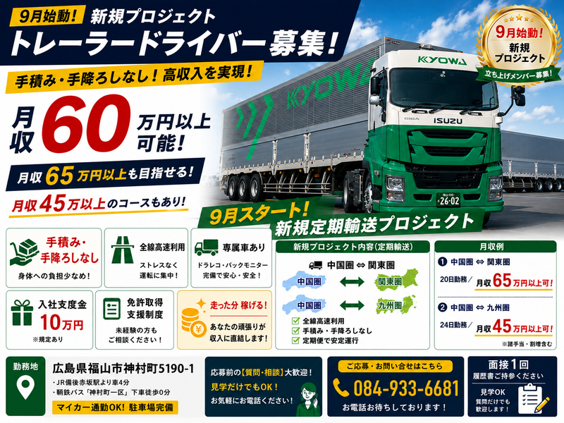 京和運輸株式会社の求人・転職情報