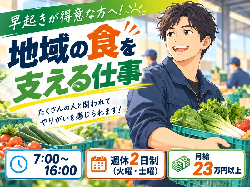 株式会社上武生産市場の求人・転職情報