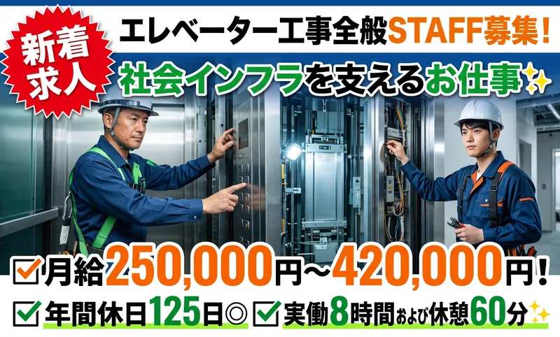 ジャパンエレベーターサービス東海株式会社のアルバイト・バイト求人情報-15