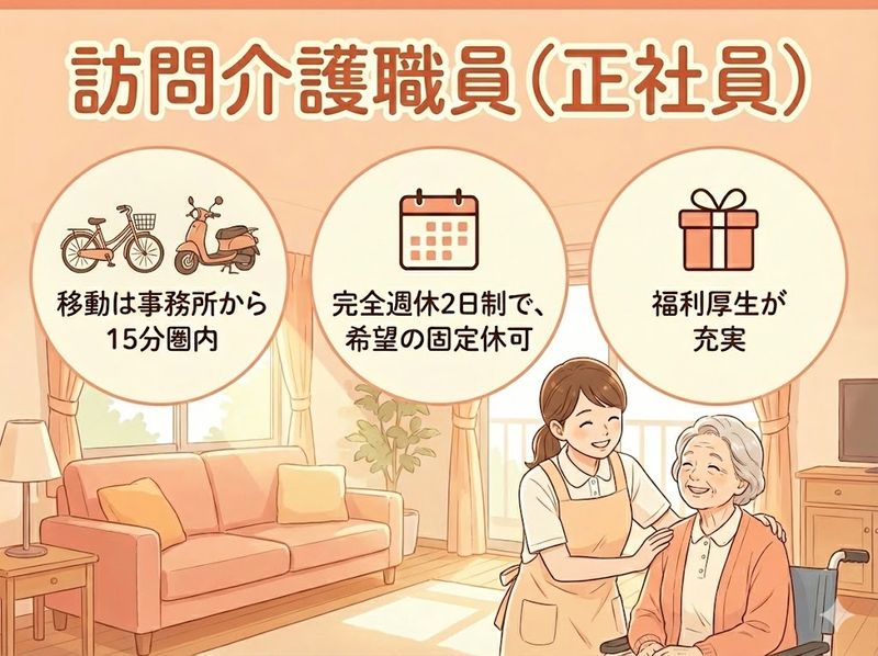 訪問介護銭形の求人・転職情報