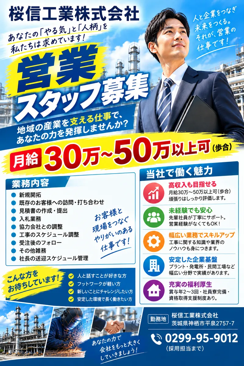 桜信工業株式会社の求人・転職情報