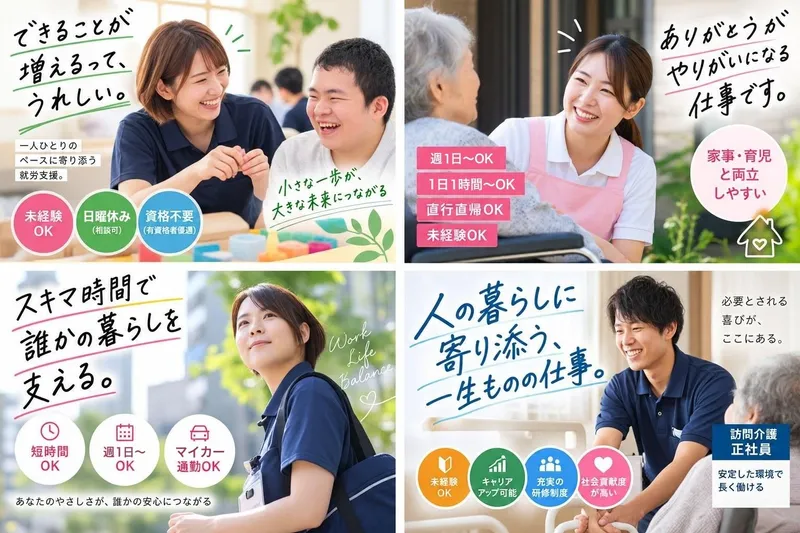 株式会社Axis ケアサポート璃伸のアルバイト・バイト求人情報