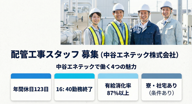 中谷エネテック株式会社の求人・転職情報