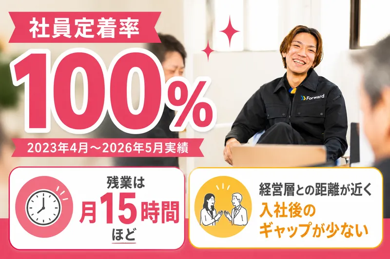 株式会社Ｆｏｒｗａｒｄの求人・転職情報