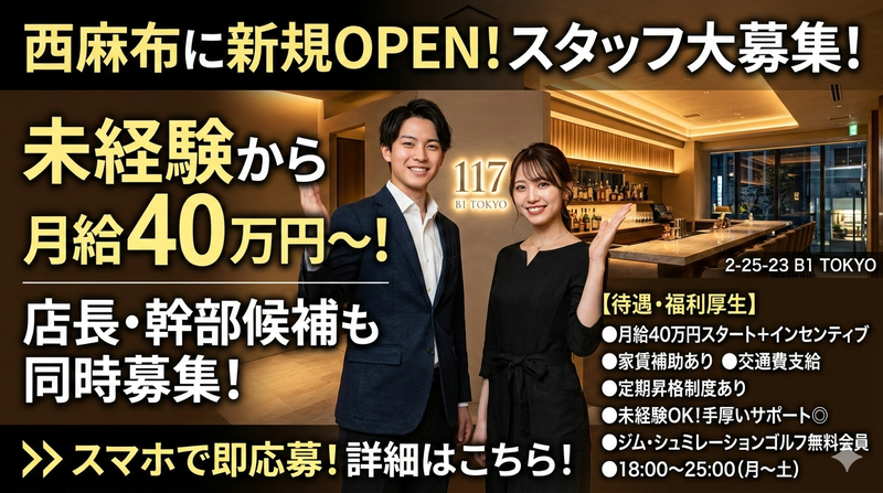 117　B1 TOKYOの求人・転職情報